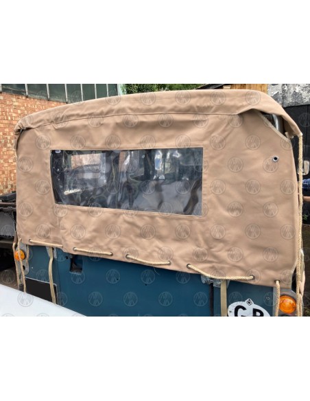 Land Rover Series 2, 2a & 3 LWB Sand Canvas (5 Windows)