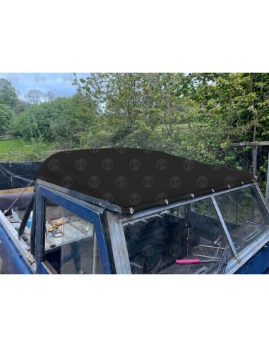 Black Cab Bikini Cover for Land Rover Series 2 2A 3 SWB 1958-1985