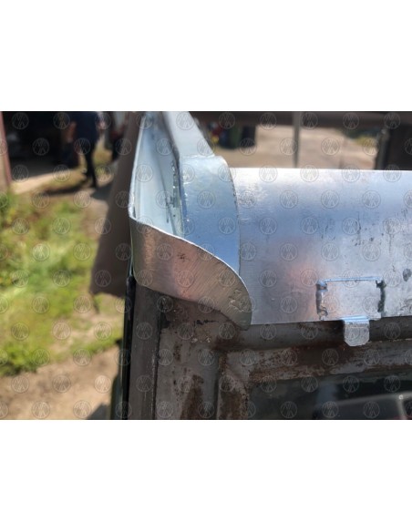 Land Rover Series 2, 2a and 3, 88" Full Heavy Duty Hoop Stick Frame Set with Cab Capping and Shark Teeth with fittings