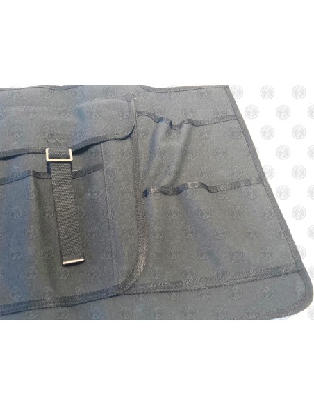 Land Rover Series 2, 2a and 3 Front Cab Door Pockets Black (Pair)