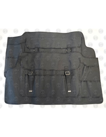 Land Rover Series 2, 2a and 3 Front Cab Door Pockets Black (Pair)