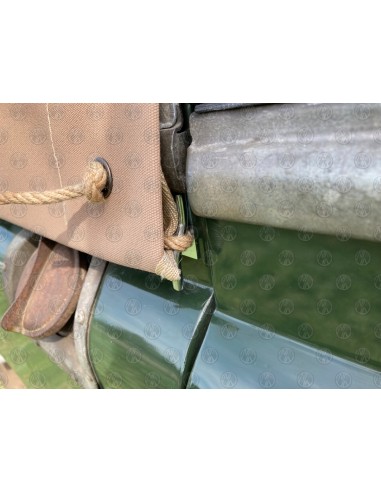 Land Rover Series 2, 2a & 3 88" Sand Canvas (3 PVC Windows)