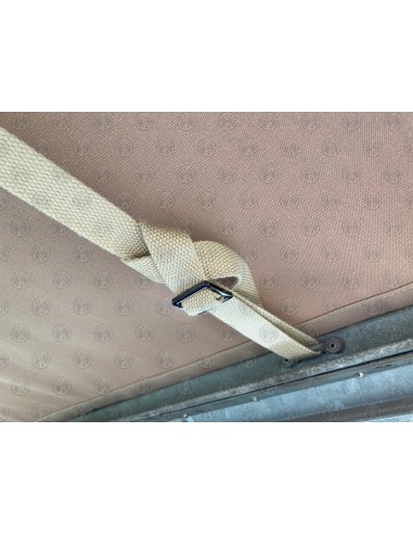 Land Rover Series 2, 2a & 3 88" Sand Canvas (3 PVC Windows)