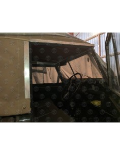 Land Rover Series 2, 2a and 3 B-Pillar Rubber/Foam 10mm x 20mm x 550mm 2pcs 2