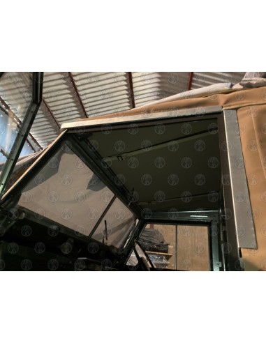 Land Rover Series 2, 2a and 3 Cab Door Top Rubber/Foam 10mm x 22mm x 665mm 2pcs