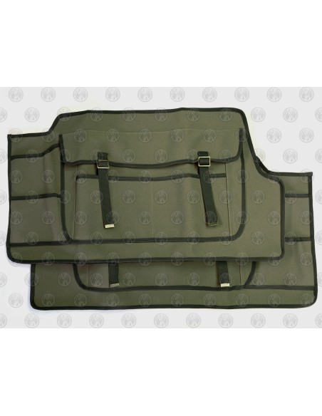Land Rover Series 1 86" Cab Door Pockets Khaki Green (Pair)