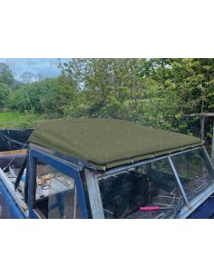 Khaki Green Cab Bikini Cover for Land Rover Series 2 2A 3 SWB 1958-1985
