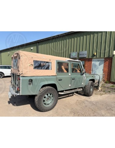 Sand Canvas Hood for Land Rover Defender 110 4-Door 3 Windows 1987-2015