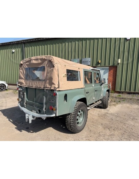 Sand Canvas Hood for Land Rover Defender 110 4-Door 3 Windows 1987-2015