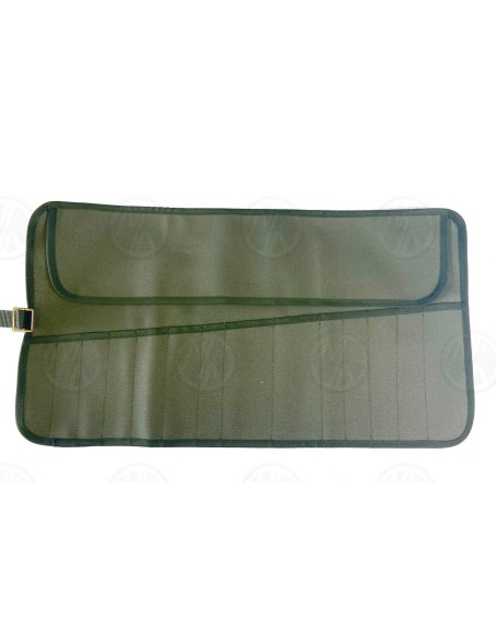 Khaki Green Canvas Tool Roll for Land Rover Series 1 2 2A 3 Defender 14 Pockets 1948-2016