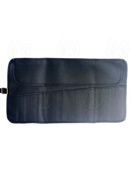 Black Canvas Tool Roll for Land Rover Series 1 2 2A 3 Defender 14 Pockets 1948-2016