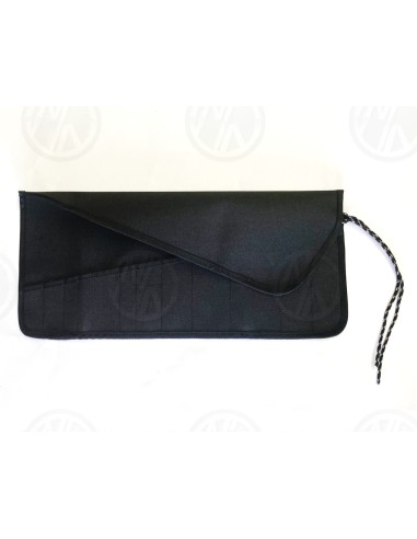 Black Canvas Tool Roll for Land Rover Series 2 2A 3 Fabric Ties 11 Pockets 1958-1985