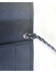 Black Canvas Tool Roll for Land Rover Series 2 2A 3 Fabric Ties 11 Pockets 1958-1985 2