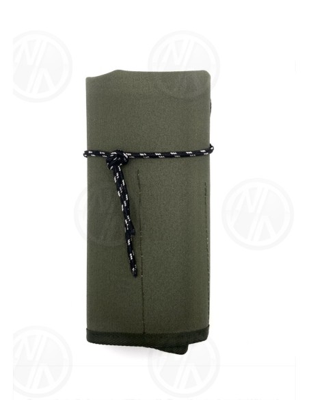 Khaki Green Canvas Tool Roll for Land Rover Series 2 2A 3 Fabric Ties 11 Pockets 1958-1985