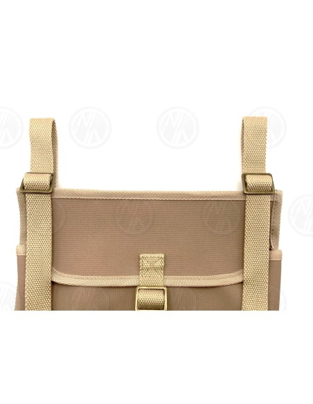 Sand Canvas Tub Storage Pocket for Land Rover Series 1 2 2A 3 Defender 1948-2015