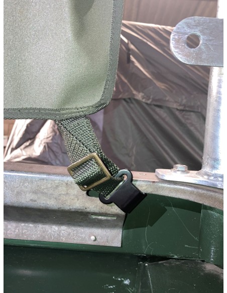 Khaki Green Canvas Tub Storage Pocket for Land Rover Series 1 2 2A 3 Defender 1948-2015