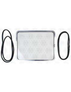 Pop Out Side Window Kit (Polished Aluminium)