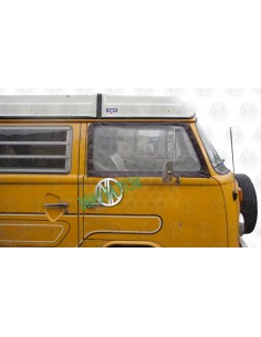 Magnetic Mosquito Nets (Pair) for VW T2 Bay Cab Window in Brown