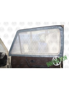 Magnetic Mosquito Nets (Pair) for VW T25 Cab Window in Grey