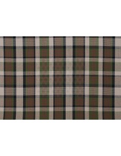 Westfalia Beige Plaid Seat Cloth as Original by the Metre
