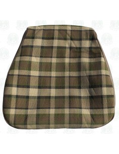 Westfalia Late Bay Seat Cover in Beige Plaid 1975 - 1979
