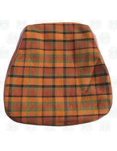 Westfalia Late Bay Seat Cover in Orange Plaid 1975 - 1979