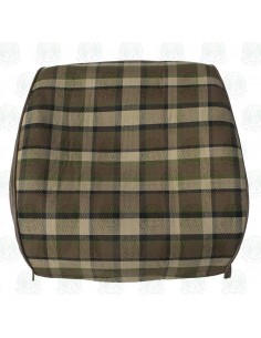 Westfalia Late Bay Full Back Seat Cover in Beige Plaid 1975 - 1979