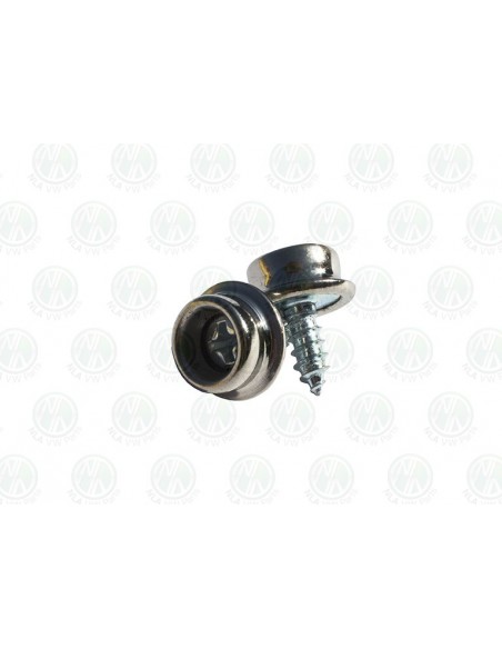 Male Popper Stud Pair with built in screw fixing