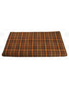 Westfalia Orange Plaid Upper Bed Foam Cover Small 1974-1979