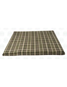 Westfalia Beige Plaid Upper Bed Cover Large 1974-1979