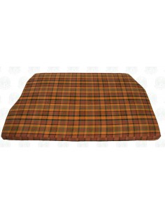 Westfalia Orange Plaid Engine Foam Cover Full Width 1974-1979